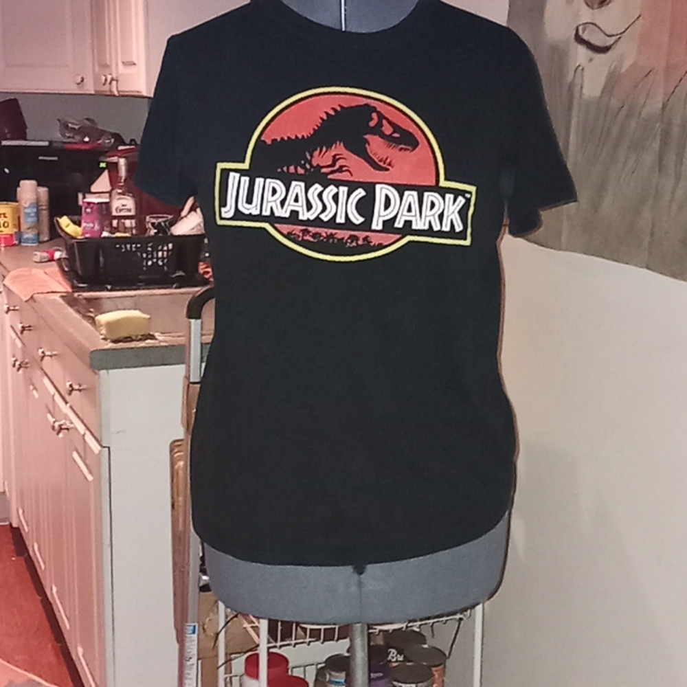 Men's Classic Jurassic Park Logo T-shirt